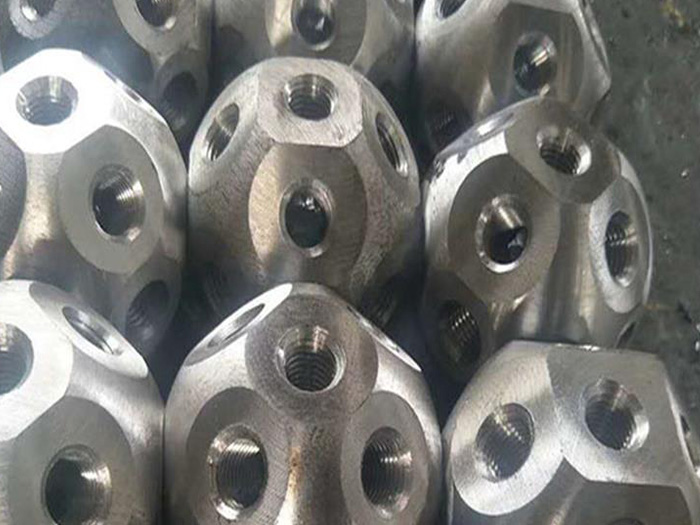 平度螺栓球网架杆件制作